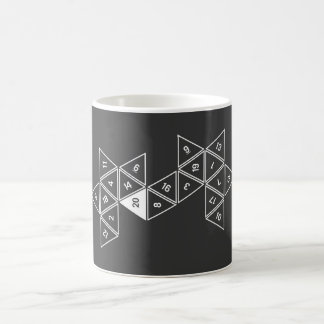 Taza De Café D20 desenrollado