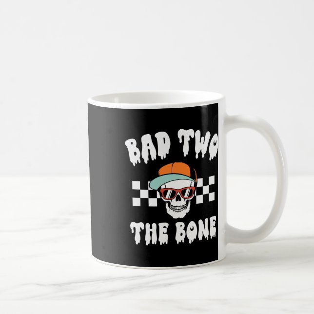 Taza De Café D Al Bono Skeleton Halloween Dos Cumpleaños Todd (Derecha)