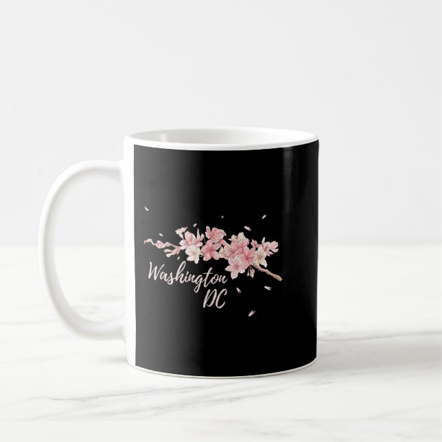 Taza De Café D.C. Cherry Blossom Tree Washington Cherry Festiva (Izquierda)