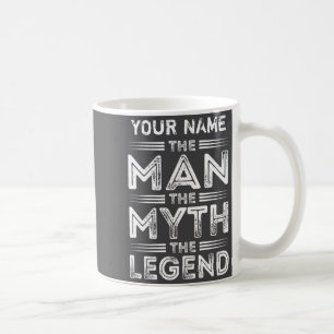 Taza De Café D El Hombre El Mito La Leyenda 