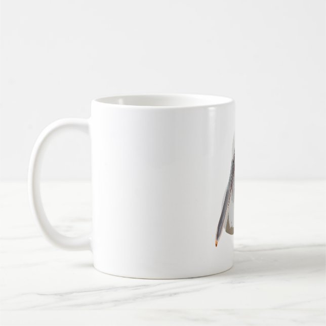 Taza De Café D es para Dalmatian Pelican (Izquierda)