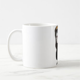 Taza De Café D es para el mono de De Brazza