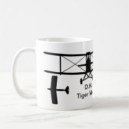 Taza De Café D.H. Muñeca de silueta tigre