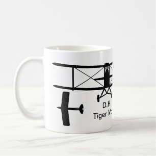 Taza De Café D.H. Muñeca de silueta tigre