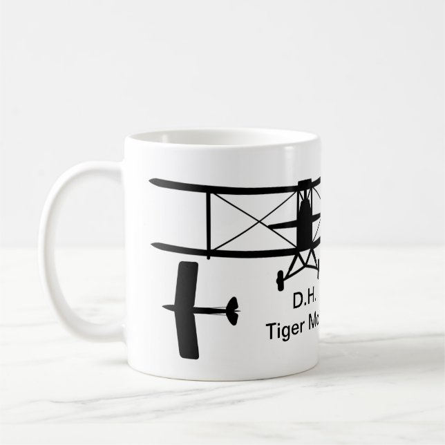 Taza De Café D.H. Muñeca de silueta tigre (Izquierda)