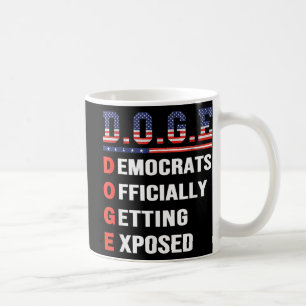 Taza De Café D.o.g.e Doge Departamento De Eficiencia Gubernamen