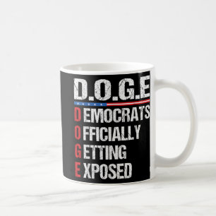 Taza De Café D.o.g.e Doge Departamento De Eficiencia Gubernamen
