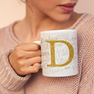 Taza De Café D Personalizado inicial