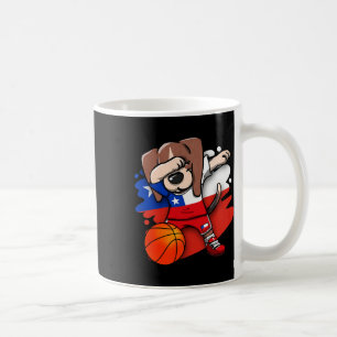 Taza De Café Dabbing Beagle Chile Jersey Amantes del Esquellé C