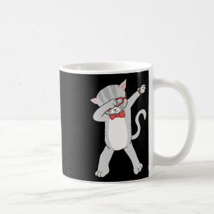Taza De Café Dabbing Cat Funny Dab Gift Cat Tee