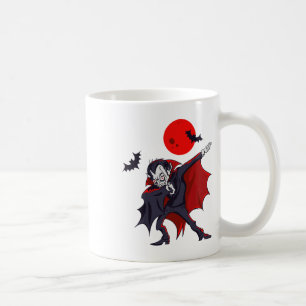 Taza De Café Dabbing Dracula Vampiro Halloween Count Dabula Gif