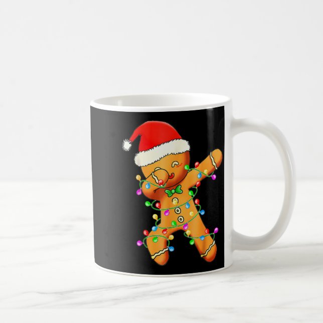 Taza De Café Dabbing Gingerbread Christmas  (Derecha)