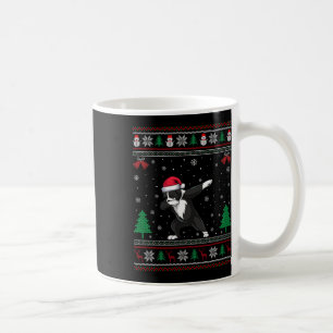Taza De Café Dabbing Greater Swiss Mountain Dog Santa Hat Chris
