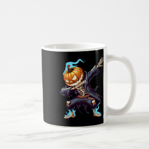 Taza De Café Dabbing Halloween Skeleton Monster Dab Spooky Boys