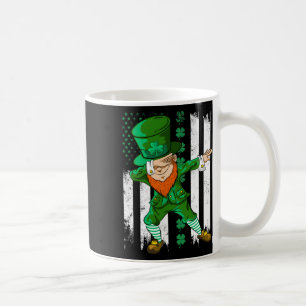 Taza De Café Dabbing Leprechaun Regalos Divertidos Hombres Niño