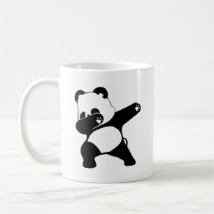 Taza De Café Dabbing Panda, Danza divertida Panda dab