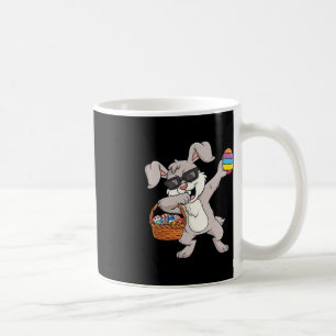 Taza De Café Dabbing Rabbit Easter Day Huevos divertidos niños 