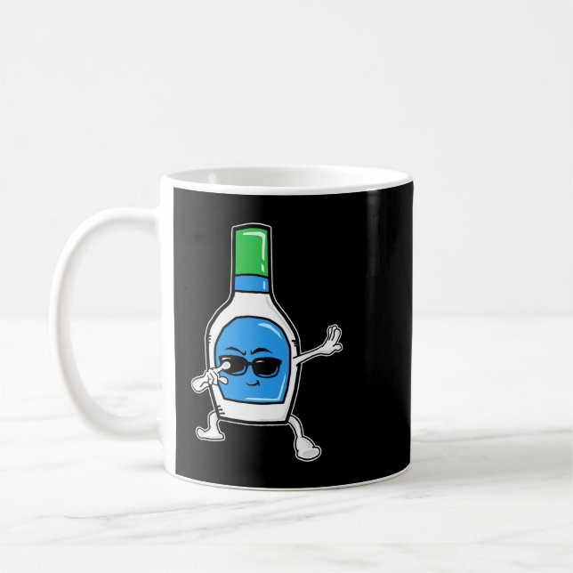 Taza De Café Dabbing Ranch Vestir Dibujo Tee Kids (Izquierda)