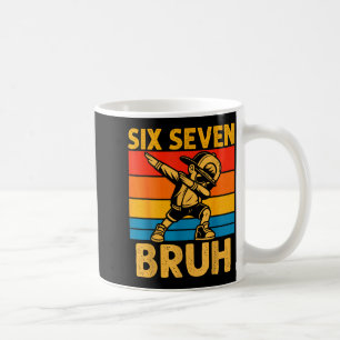 Taza De Café Dabbing Seis Siete Hermano 67 Meme 6 7 Números Div
