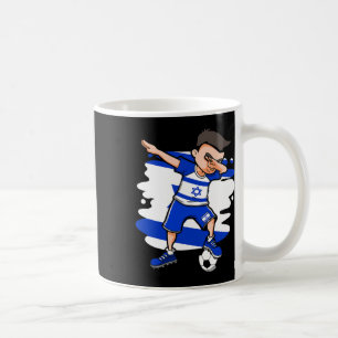 Taza De Café Dabbing Soccer Boy - Jersey de Israel Futbolista I