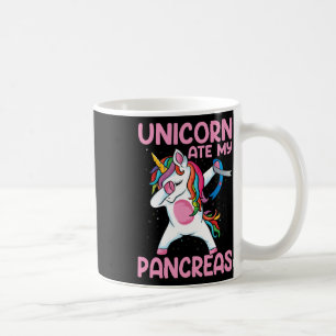 Taza De Café Dabbing Unicorn Ataque mi páncreas tipo 1 Diabetes