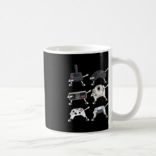 Taza De Café Dabbing Video Gamer Controllers Divertido juego de