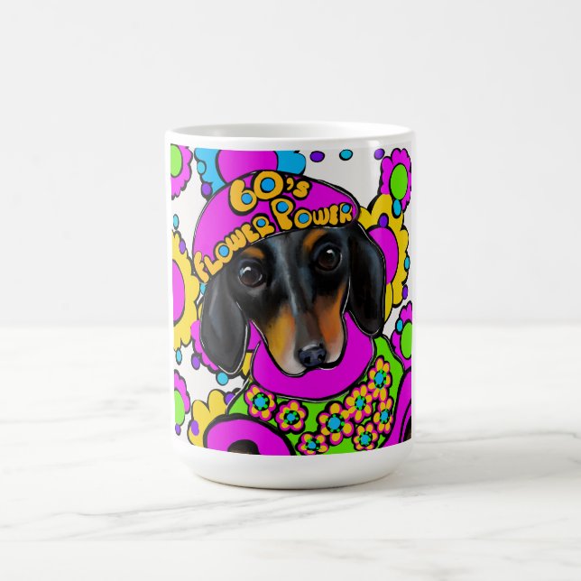 TAZA DE CAFÉ DACHSHUND (Centro)