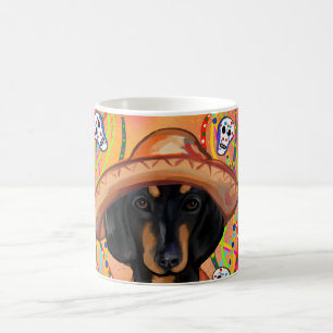 TAZA DE CAFÉ DACHSHUND      
