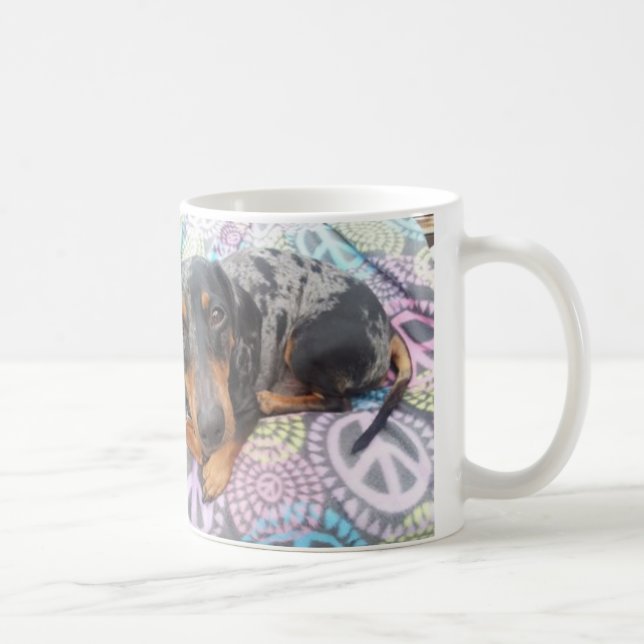 Taza De Café Dachshund (Derecha)