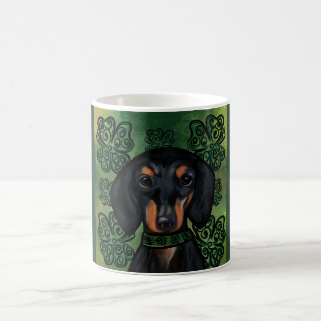 TAZA DE CAFÉ DACHSHUND          (Centro)