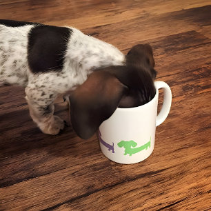 Taza De Café Dachshund Café Mug Wiener Doxie Love