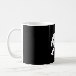 Taza De Café Dachshund caminando Bigfoot Perro wiener divertido