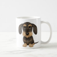 Dachshund con cable | Perro de dibujos animados de