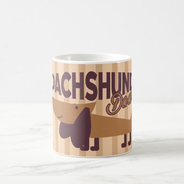 Taza De Café Dachshund Dad Mug (Centro)