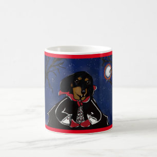Taza De Café Dachshund de Halloween