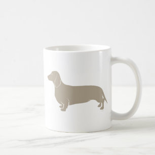 Taza De Café Dachshund - diseños ingeniosos originales de Doxi