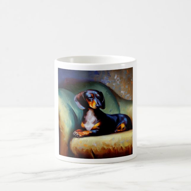 Taza De Café Dachshund Dog (Centro)