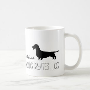 Taza De Café Dachshund, el mejor Personalizado de perros del mu