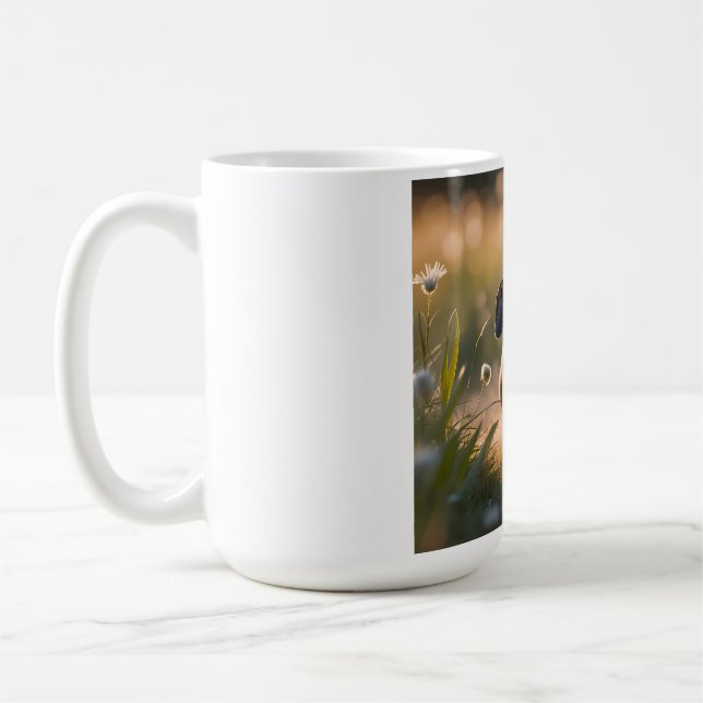 Taza De Café Dachshund Elegant Coffee Mug (Izquierda)