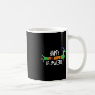 Taza De Café Dachshund Feliz Halloween de Halloween