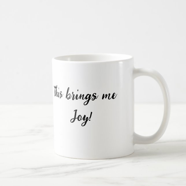 Taza De Café Dachshund Joy (Derecha)