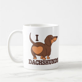 Taza De Café Dachshund Love DogMug