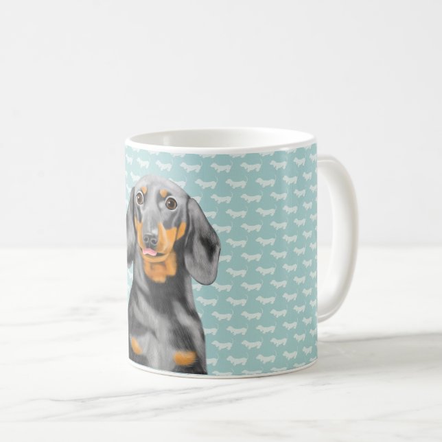 Taza De Café Dachshund Lover Coffee Mug (Anverso derecho)