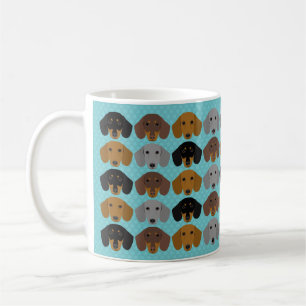 Taza De Café Dachshund Mugs
