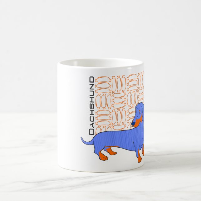 Taza De Café Dachshund o salsicha (Centro)
