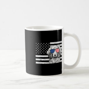 Taza De Café Dachshund Perro Salchicha 4 De Julio Bandera De EE