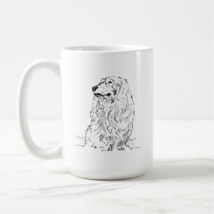 Taza de café Dachshund – Perro salchicha de pelo l