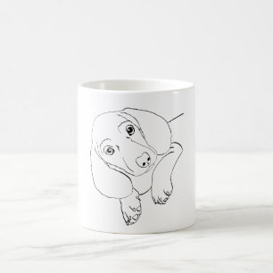 Taza De Café Dachshund Puppy