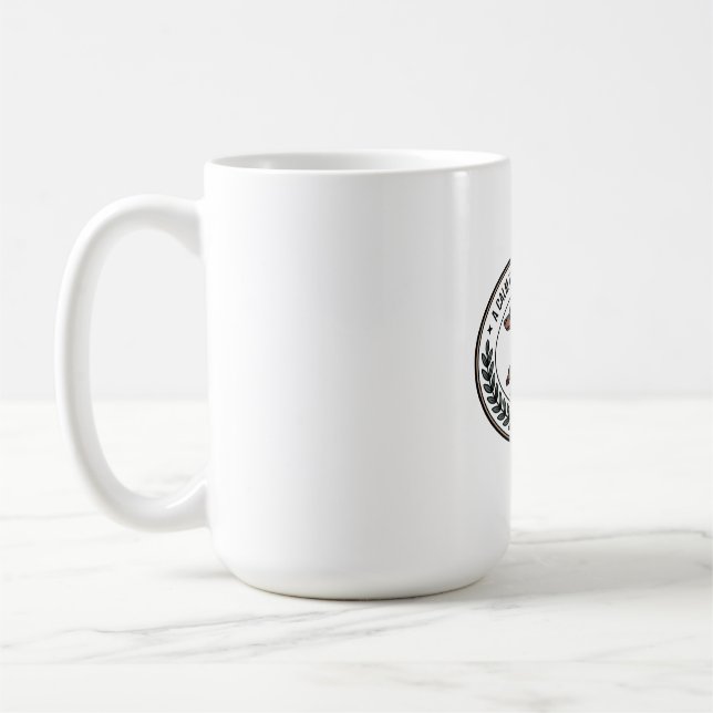 Taza De Café Dachshund Un Corazón Tranquilo, Un Amigo Fiel (Izquierda)