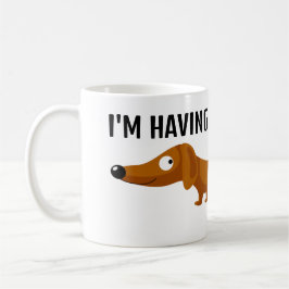 Taza De Café Dachshund Wiener Dog Funny